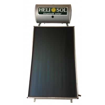 Ηλιακός θερμοσίφωνας Heliosol, Titanium Solar 150L, Panel 1 x 2.6m² - Ecosystem