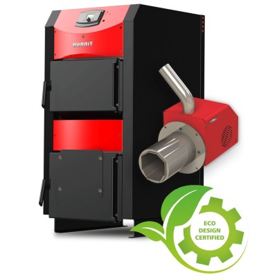 Λέβητας πέλλετ BURNiT WBS AC Pellet 50 Λέβητας ξύλου WBS Active 70kW - Καυστήρας πέλλετ Pell 70kW - Λέβητες Pellet