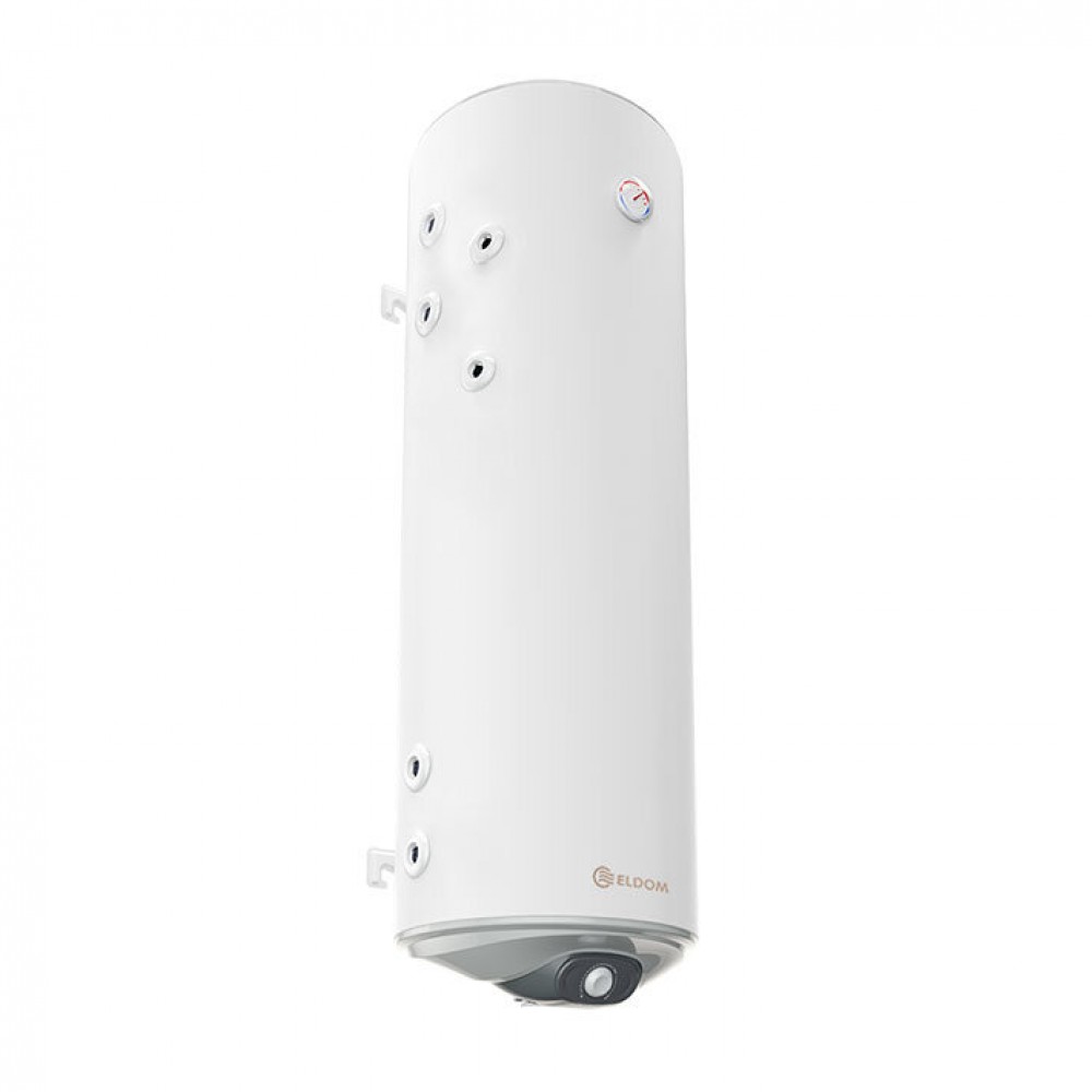 Κατακόρυφος θερμοσίφωνας Eldom, WV15046IS21L/R, 150L, Δύο παράλληλοι εναλλάκτες, ανοξείδωτο | Θερμοσίφωνες Κατακόρυφος θερμοσίφωνας Eldom, WV15046IS21L/R, 150L, Δύο παράλληλοι εναλλάκτες, ανοξείδωτο | Θερμοσίφωνες | Ζεστό νερό |