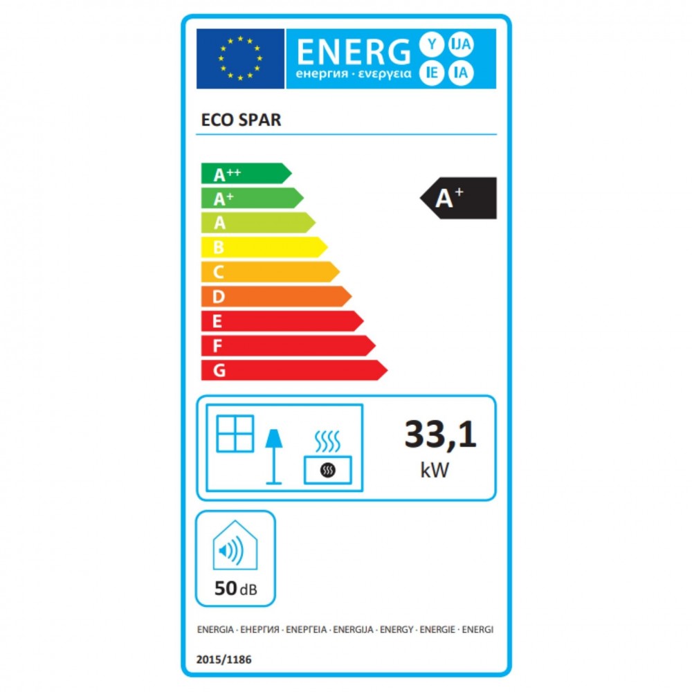 Λέβητας πέλλετ Eco Spar Maxima, 33kW | Λέβητες Pellet | Pellet |