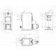 Λέβητας πέλλετ BURNiT WBS AC Pellet 25 Λέβητας ξύλου WBS Active 40kW - Καυστήρας πέλλετ Pell 30kW