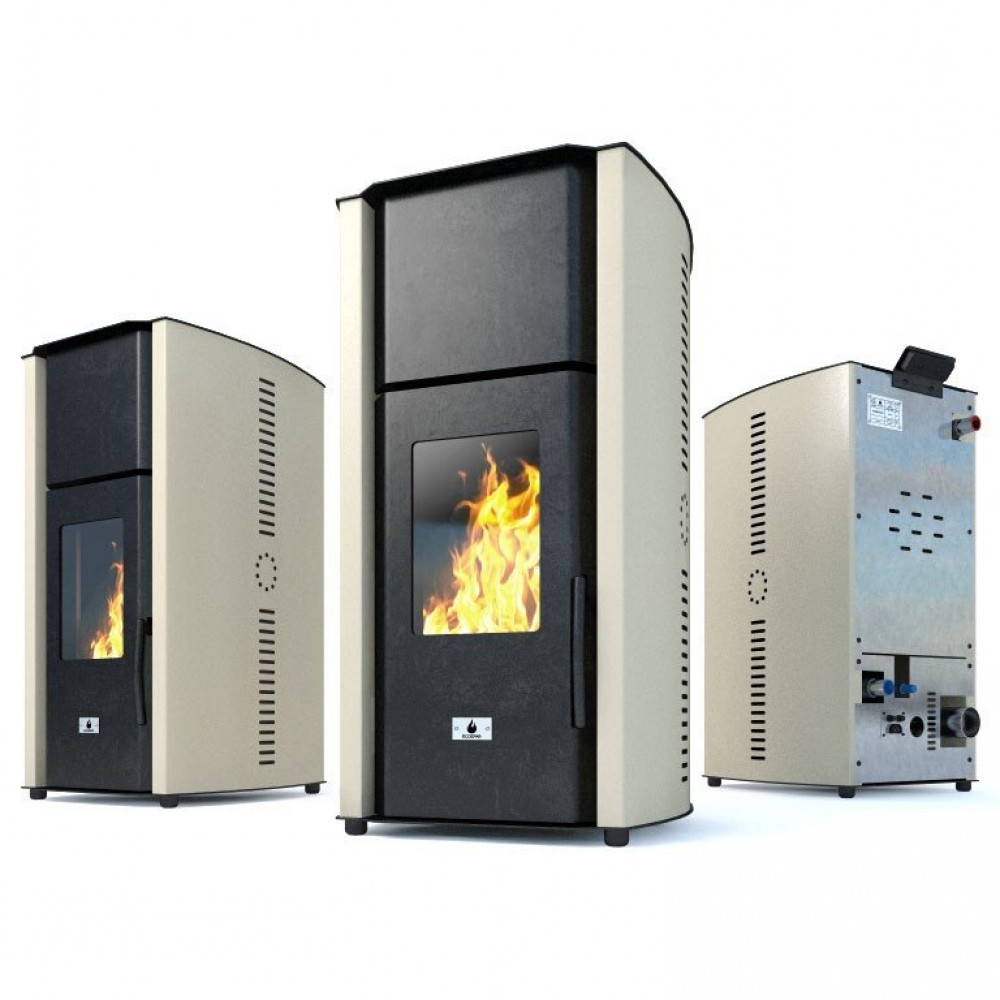 Υδραυλική σόμπα πέλλετ Eco Spar Auriga Ivory, 25kW | Υδραυλικές Σόμπες Pellet | Σόμπες Pellet |
