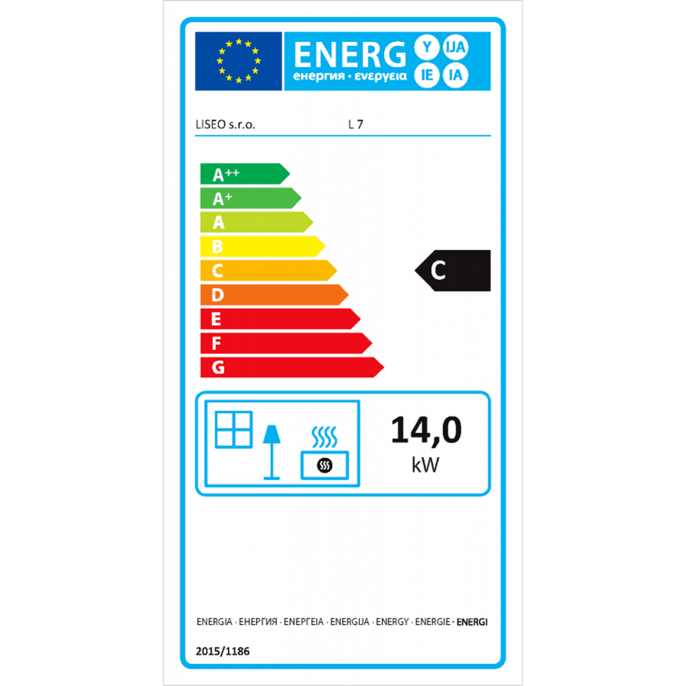 Ενεργειακό τζάκι Victoria 05 Bordeaux, 14kW | Τζάκια Ξύλου | Τζάκια |