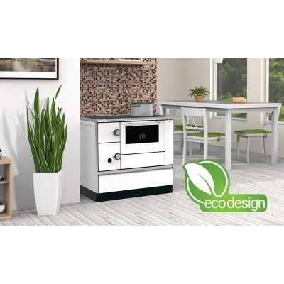 Μασίνα ξύλου με φούρνο Alfa Plam Alfa 90 H Favorit White Left, 6.4kW - Σύγκριση Προϊόντων