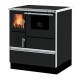 Μασίνα ξύλου με φούρνο Alfa Plam Dominant 70 Anthracite, 6.3kW | Μασίνες Ξύλου με Φούρνο | Μασίνες Ξύλου |