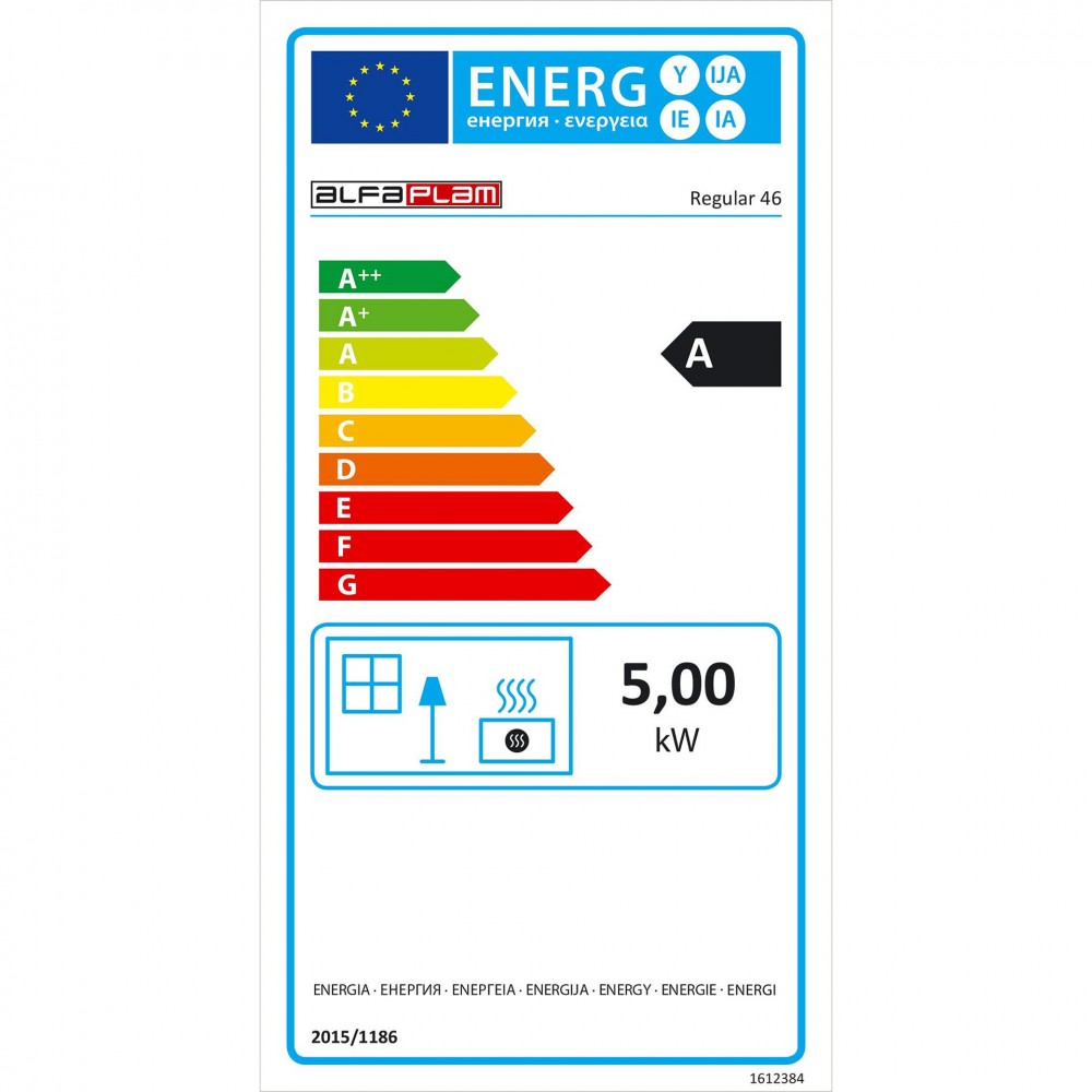 Μασίνα ξύλου με φούρνο Alfa Plam Regular 46 White Right, 5kW | Μασίνες | Ξύλο |