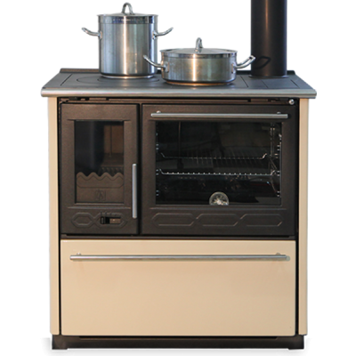 Μασίνα ξύλου με φούρνο Plamen 850 Glas N, 8kW - 