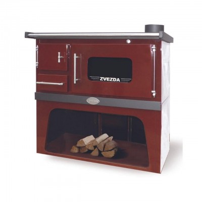 Μασίνα ξύλου με φούρνο Zvezda Classic GFE, 5.7kW - Zvezda