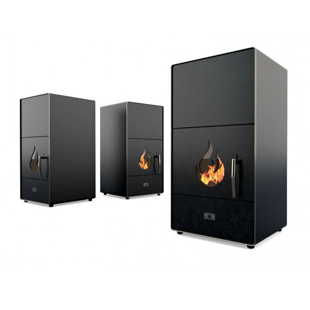 Υδραυλική σόμπα πέλλετ Eco Spar Nova Black, 30kW | Υδραυλικές Σόμπες Pellet | Σόμπες Pellet |