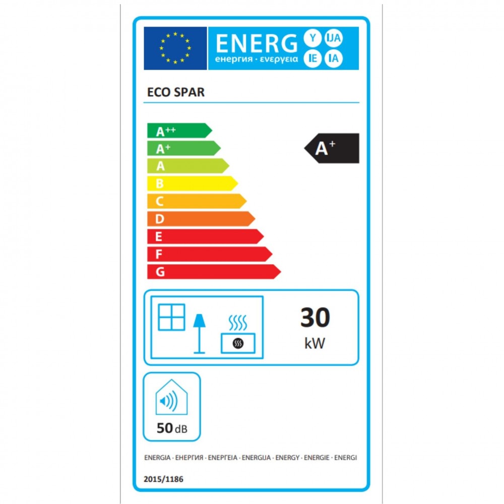 Υδραυλική σόμπα πέλλετ Eco Spar Nova, 30kW | Υδραυλικές Σόμπες Pellet | Σόμπες Pellet |