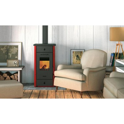 Σόμπα ξύλου Alfa Plam Elita 3 Κόκκινος, 7kW - Σύγκριση Προϊόντων