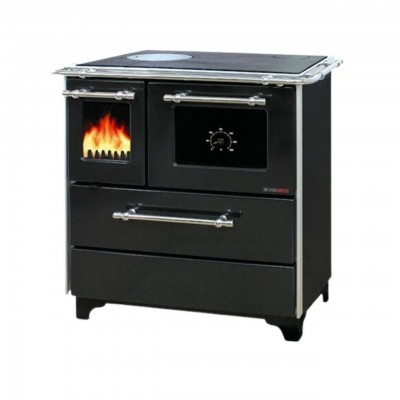 Μασίνα ξύλου με φούρνο Alfa Plam Donna 70 Ανθρακί Δεξιά, 5kW - Σύγκριση Προϊόντων