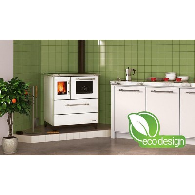 Μασίνα ξύλου με φούρνο Alfa Plam Donna 70 Λευκό Δεξιά, 5kW - Σύγκριση Προϊόντων