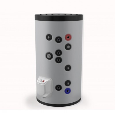 Μπόιλερ Λεβητοστασίου Eldom, FV50080S2, 500L, δύο εναλλάκτες, επισμαλτωμένο - Eldom