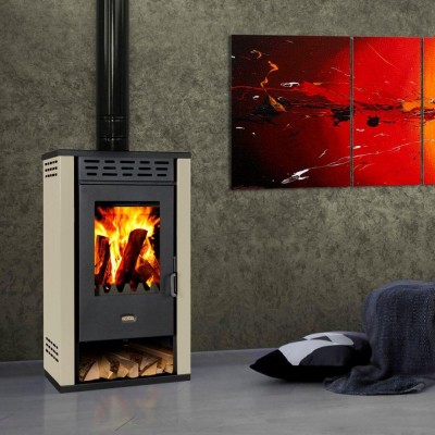 Ξυλόσομπα Prity K2 GT Κόκκινο, 8.1kW - Σύγκριση Προϊόντων