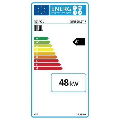 Λέβητας πέλλετ  Ferroli SUN PELLET 7, 48 KW - Λέβητες Pellet