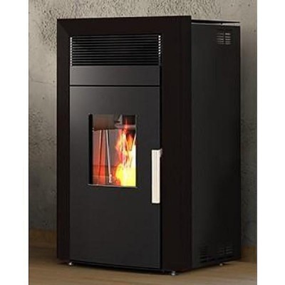 Υδραυλική Σόμπα Pellet Alfa Plam Commo 12 Black, 12kW - Σόμπες Pellet