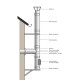 Κιτ καπναγωγών διπλού τοιχώματος INOX AISI 304 Ф150 (Εσωτερική διάμετρος), 7.7m | Κιτ καπναγωγών | Καπναγωγοί |