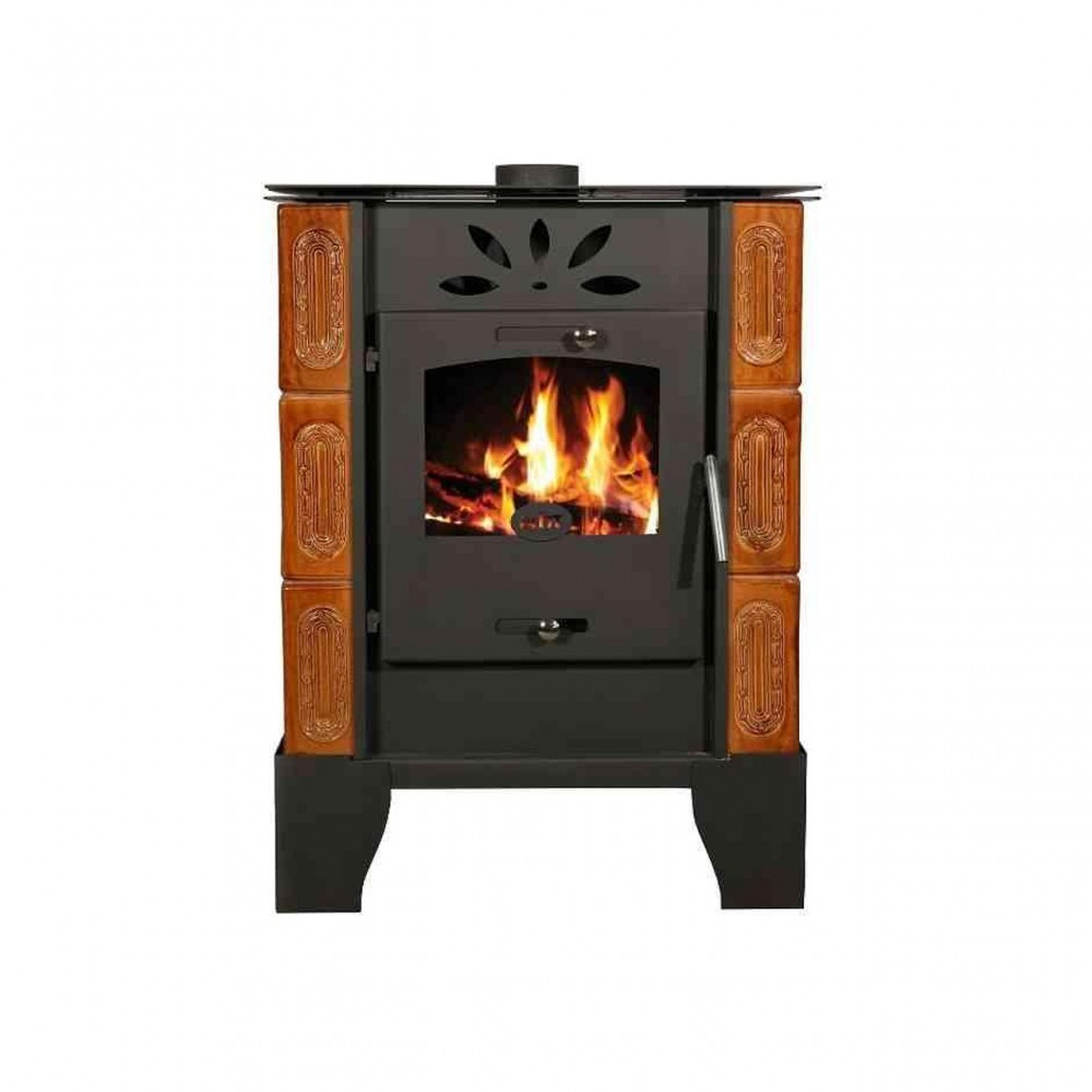 Ξυλόσομπα Horvat Thetford TK9-3, καφέ 9 kW Ξυλόσομπα Horvat Thetford TK9-3, καφέ 9 kW