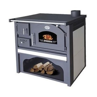 Μασίνα ξύλου με φούρνο Zvezda Classic GF, 5.7kW - Zvezda
