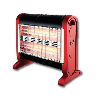 Θερμάστρα Χαλαζία Turbo Fan EcoHeat (Red) - Telemax Infrared heating panel DBK280 | Balkanenergy.gr