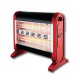 Θερμάστρα Χαλαζία Turbo Fan EcoHeat (Red)