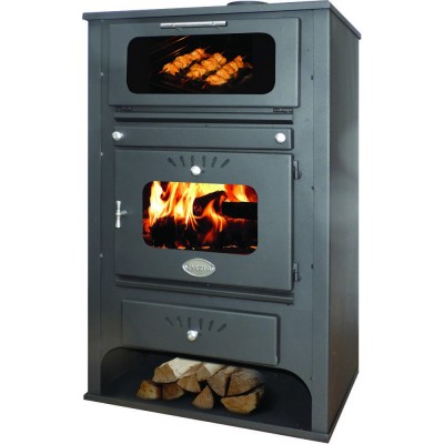 Ξυλόσομπα καλοριφερ με φούρνο Zvezda GF VR 16, 15.4kW - Ξυλόσομπες καλοριφέρ