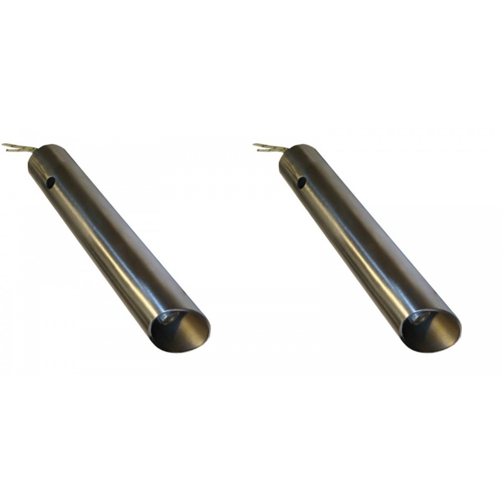 Αντίσταση σόμπας πέλλετ Ferroli, Anselmo Cola, μήκος 130mm, 350W - x2 | Αντιστάσεις σομπών πελλετ | Ανταλλακτικά για σόμπες pellet |