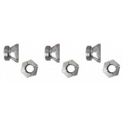 Σύνδεσμος με σπείρωμα 3/8 για αντιστάσεις σομπών πελλετ - x3 - Ανταλλακτικά για σόμπες pellet