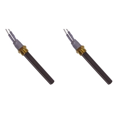 Κεραμική αντίσταση σόμπας πέλλετ, Μήκος 94mm, 300W για La Nordica, Ecoteck, Karmek One, Ravelli - x2 - Ανταλλακτικά για σόμπες pellet