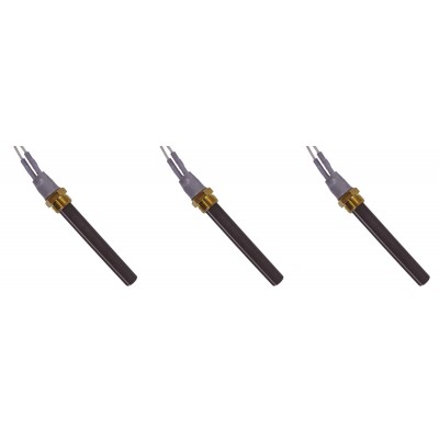 Κεραμική αντίσταση σόμπας πέλλετ, Μήκος 94mm, 300W για La Nordica, Ecoteck, Karmek One, Ravelli - x3 - Ανταλλακτικά για σόμπες pellet