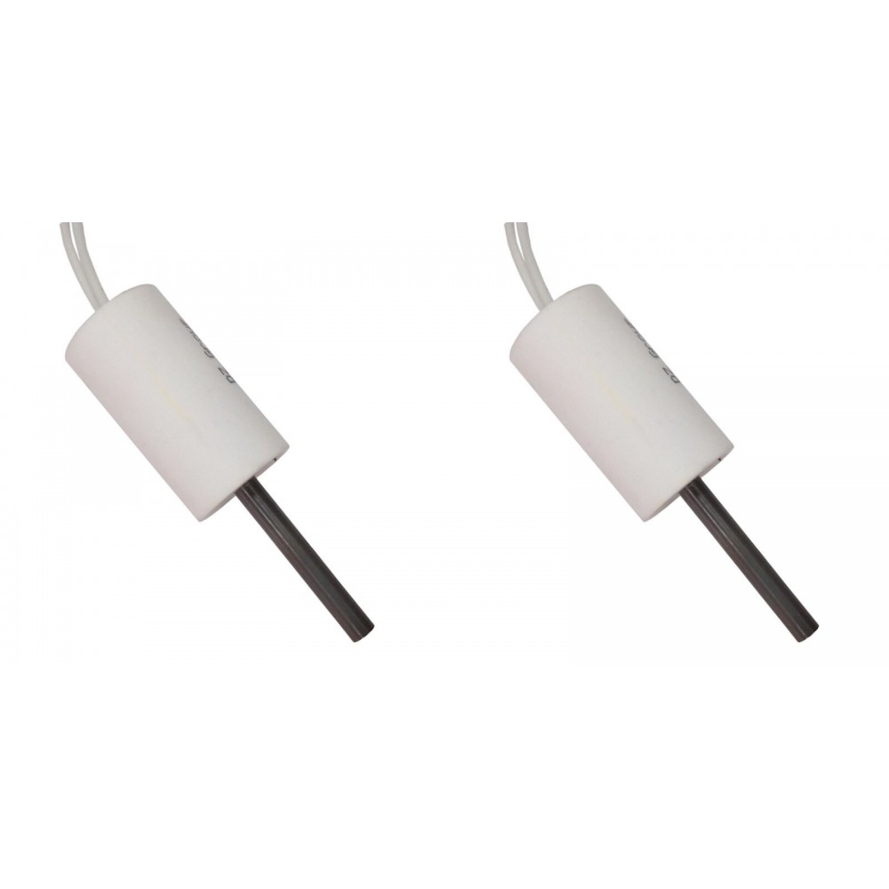 Αντίσταση σόμπας πέλλετ χαμηλής ισχύος για ComfortBilt, Edilkamin, μήκος 66mm, 90-100W σε 24V - x2