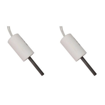 Αντίσταση σόμπας πέλλετ χαμηλής ισχύος για ComfortBilt, Edilkamin, μήκος 66mm, 90-100W σε 24V - x2 - Ανταλλακτικά για σόμπες pellet