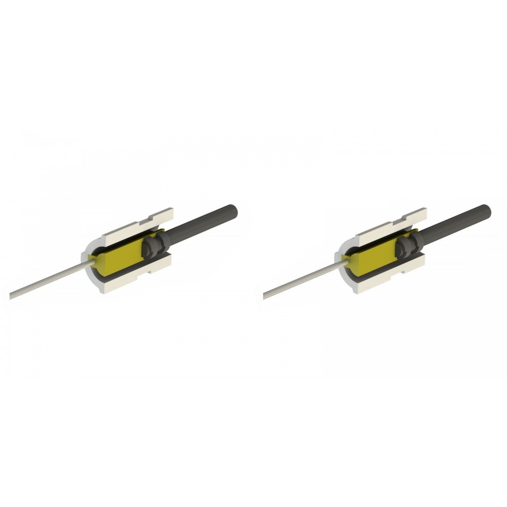 Αντίσταση σόμπας πέλλετ χαμηλής ισχύος για Eco Spar, BURNiT, μήκος 65mm, 95W σε 24V - x2