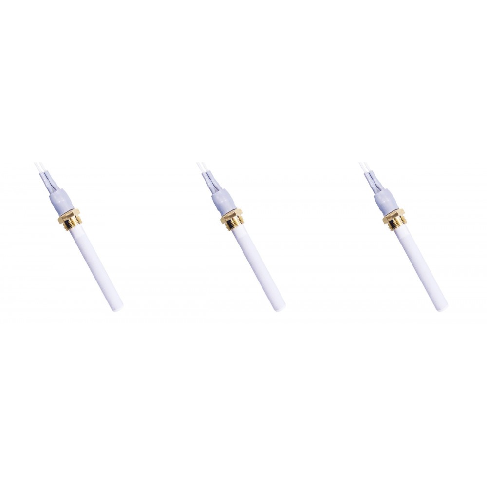 Κεραμική αντίσταση σόμπας πέλλετ Eco Spar, BURNiT, Warmflow, Adler, AMG, Ecoteck, Μήκος 90mm, 250W - x3