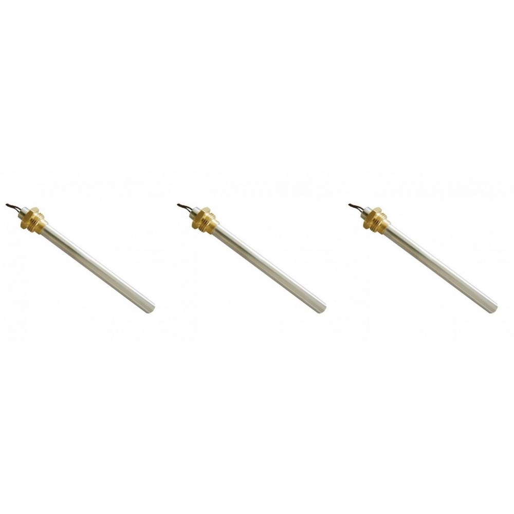 Αντίσταση σόμπας πέλλετ BURNiT, Piazzetta, Karmek, MCZ, Ungaro, Superior, Cadel, Μήκος 185 mm, 350W - x3 | Αντιστάσεις σομπών πελλετ | Ανταλλακτικά για σόμπες pellet |