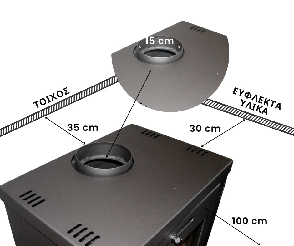 Wood burning stove