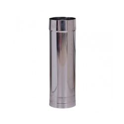 Καπναγωγός, Ευθύγραμμος, INOX AISI 304, Μήκος 0.5m, Ф80