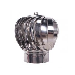 Περιστροφικά Καπελα Καμινάδας T200, Inox AISI 304, Φ130